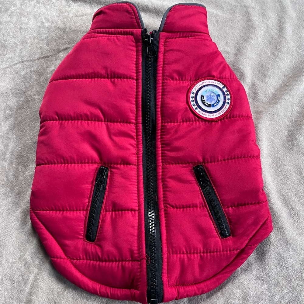Luv Gear winter dog jacket. Size S.